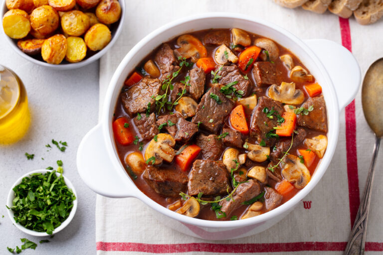 Red Wine Braised Beef Stew 2 servings (glutenfree) Clean Cuisine