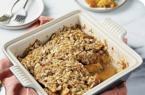 Peach crisp