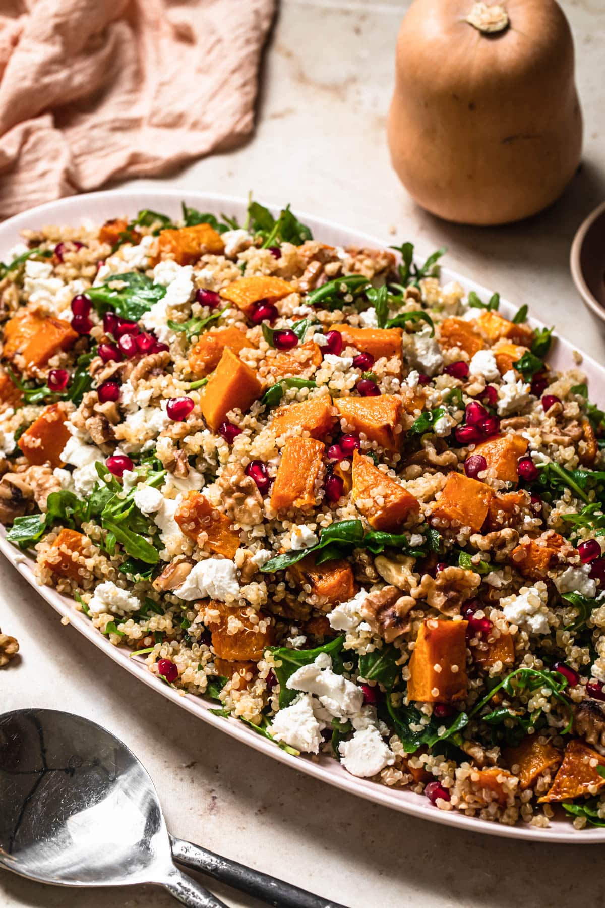 Butternut quinoa salad