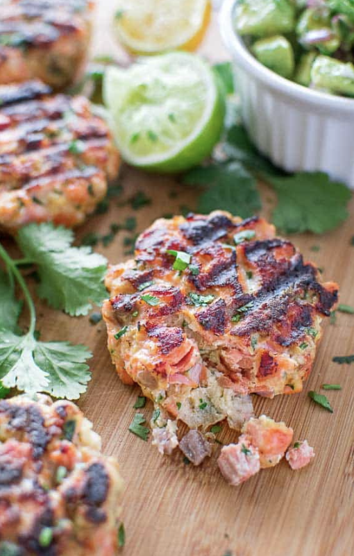 Salmon Burgers